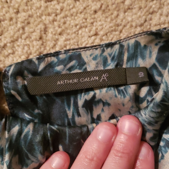 AG ARTHUR GALAN SILK DRESS - Picture 4 of 6